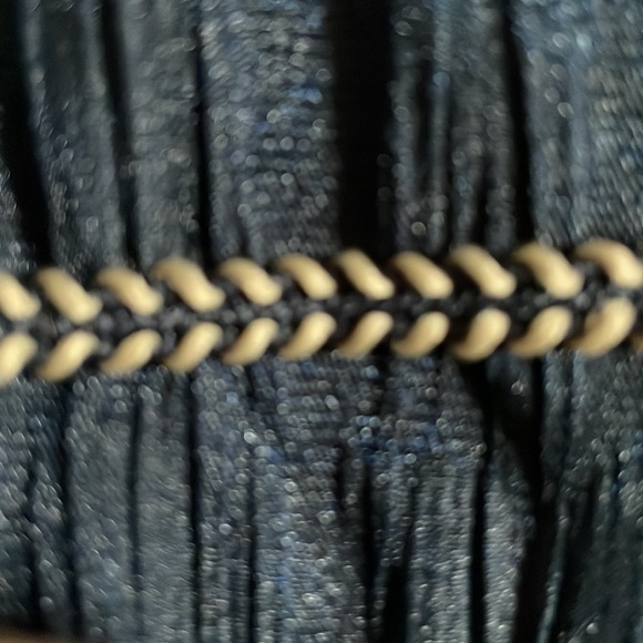 Alfred Dunner navy blue jacket with embroidery accents size 12p - Picture 9 of 11